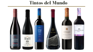 Pack de vinos tintos del mundo