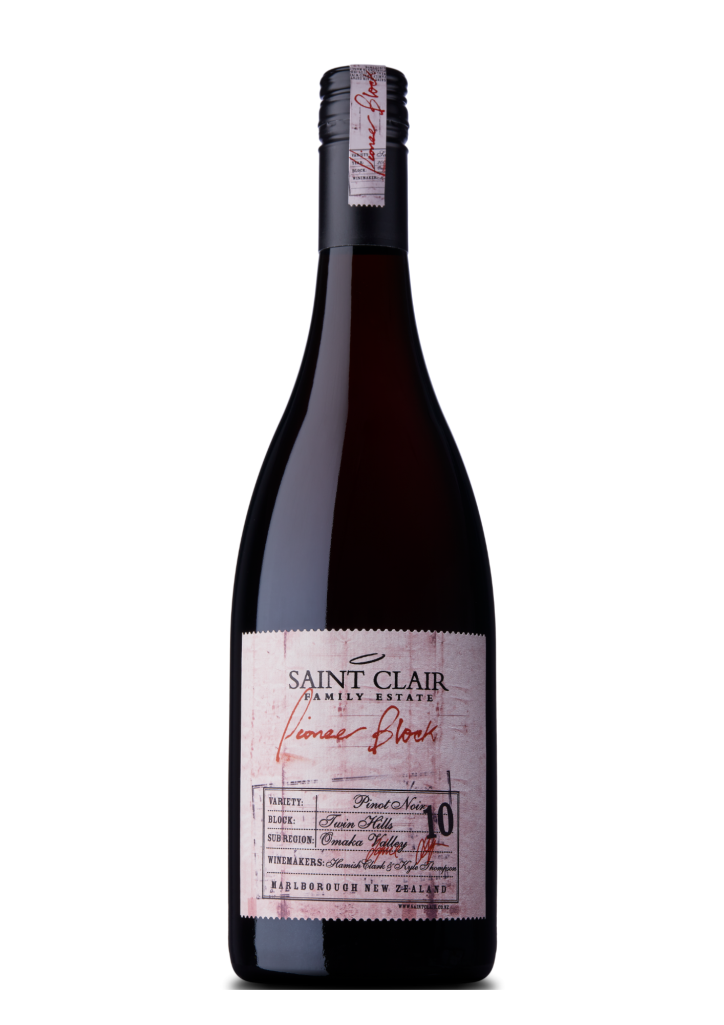 Saint Clair Pinot Noir Pioneer Block